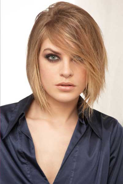cabelo feminino com franja
