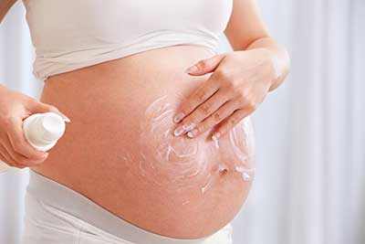 pele hidratada hidrate sua barriga