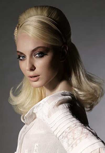 penteado vintage dicas e fotos