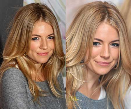 cabelo loiro corte tingido