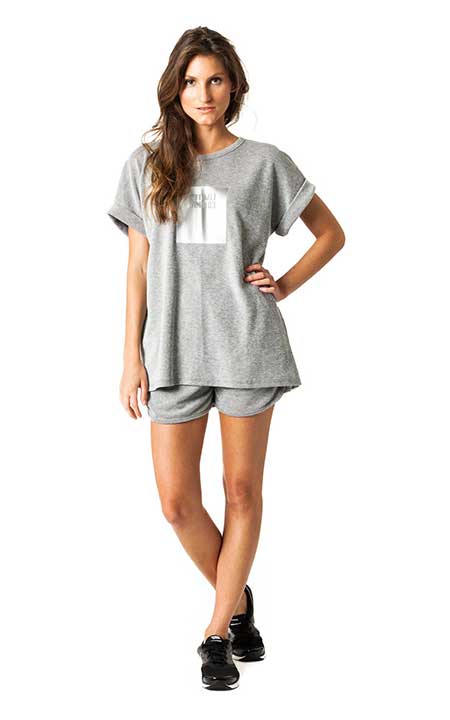 Blusa solta moda fitness