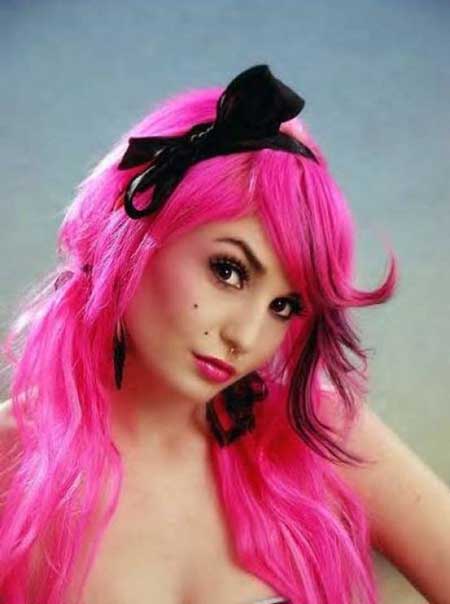 Cabelo Rosa 7 tons diferentes