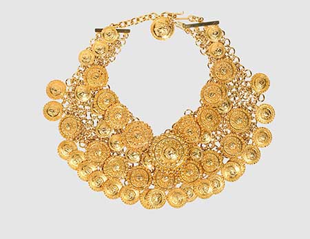 Gold necklace 2 modelo de colar de ouro