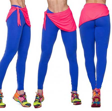 Legging fitness 3 modelos de roupas de academia