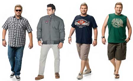 Moda Masculina para gordinhos