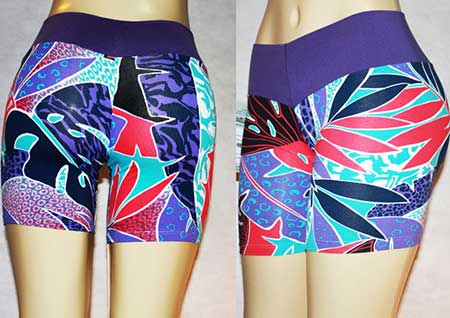 Shorts de Academia 1 com estampa