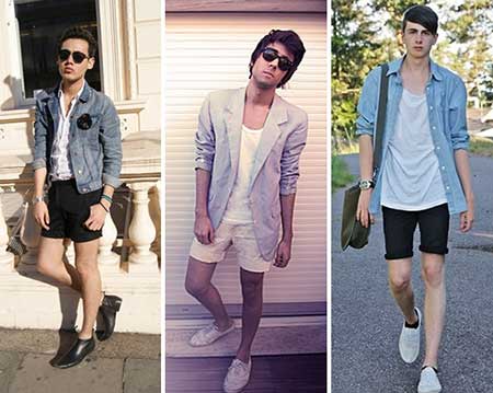 Shorts masculinos 3 para homens