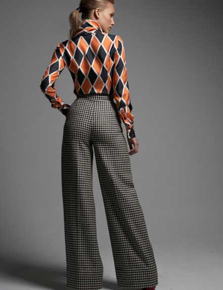 cintura alta da moda calça da moda
