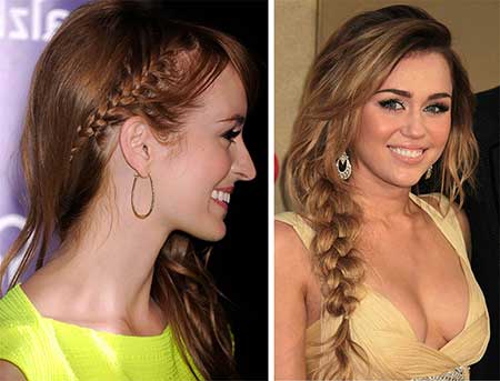famosas mais bonitas trança feminina