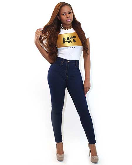 modelos da moda calça cintura alta