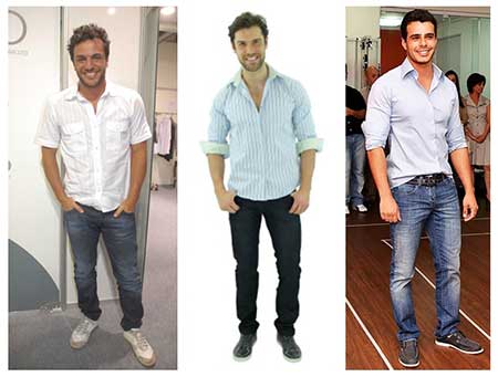 Look Masculino Social 3 roupas masculinas
