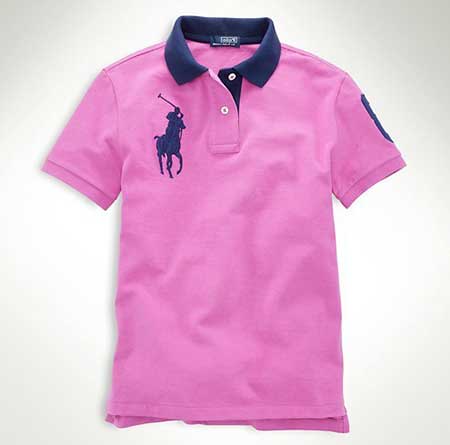 camisa toda rosa