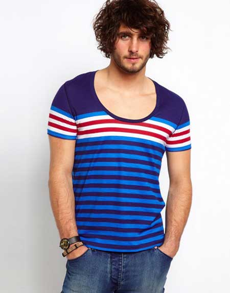 estampada modelo de camisa
