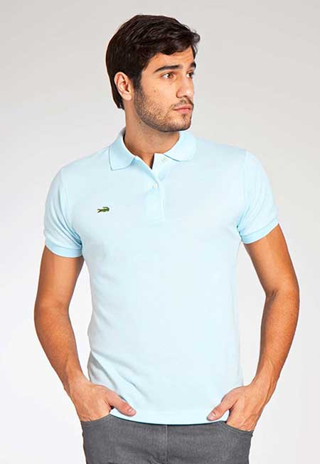lacoste azul camisas importadas