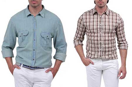 para homens4 camisas masculinas