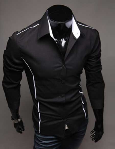 toda preta fotos de roupas masculinas