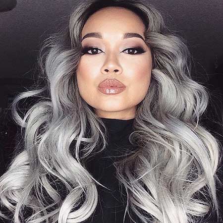cabelo cinza
