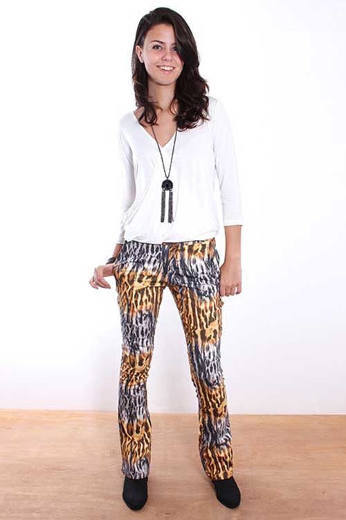 ESTAMPADA 3 como usar calça jeans