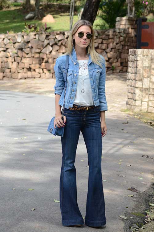 JEANS 3 com cinto de couro
